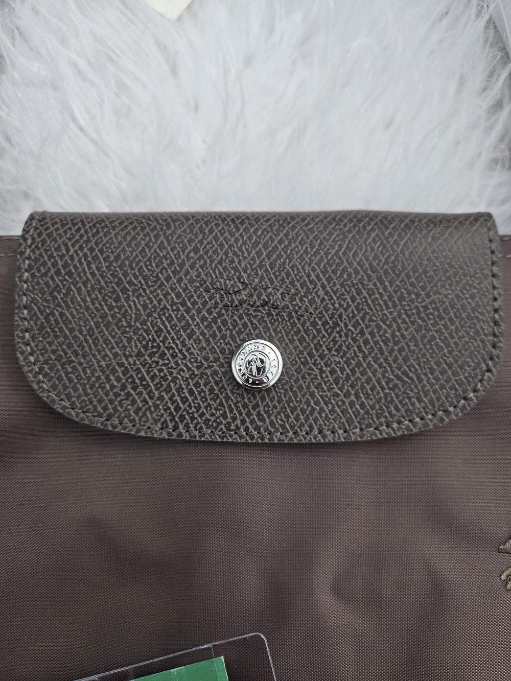 Longchamp Le Pliage Nylon Tote Bag Brown LARGE - Picture 8 of 8